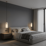 Montira Alabaster Dome Pendant Lamp - CasaraHouse