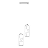 Montira Alabaster Dome Pendant Lamp - CasaraHouse