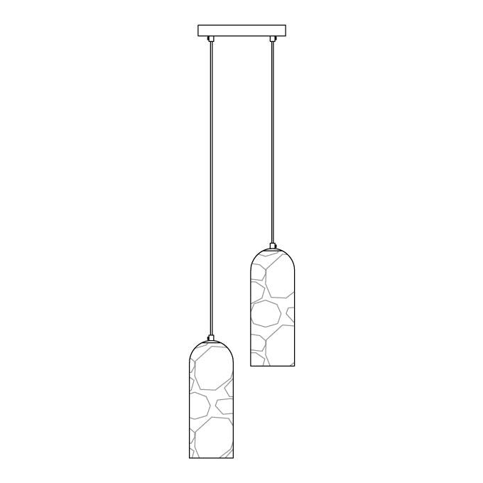 Montira Alabaster Dome Pendant Lamp - CasaraHouse