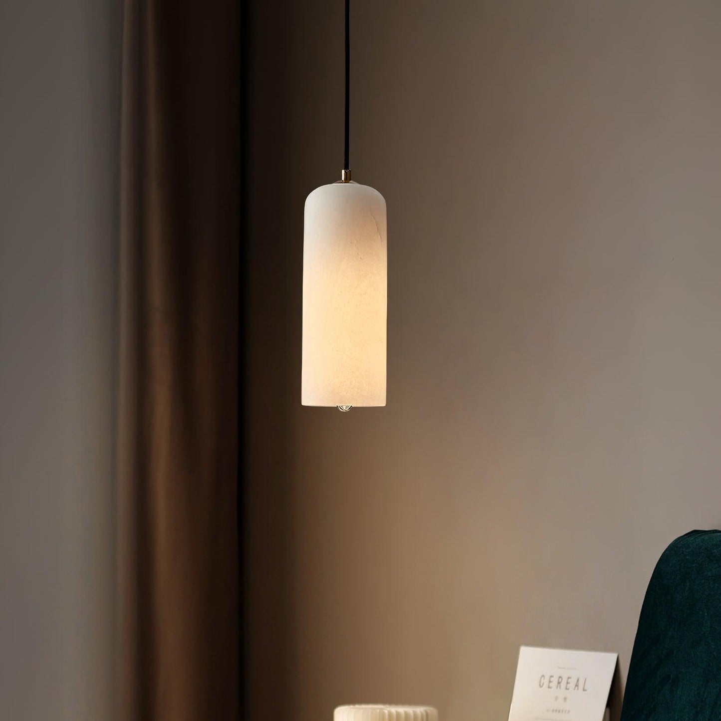Montira Alabaster Dome Pendant Lamp - CasaraHouse