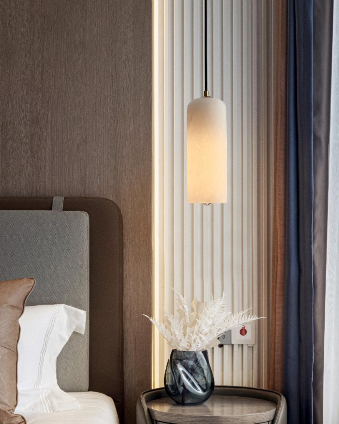 Montira Alabaster Dome Pendant Lamp - CasaraHouse