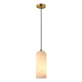 Montira Alabaster Dome Pendant Lamp - CasaraHouse