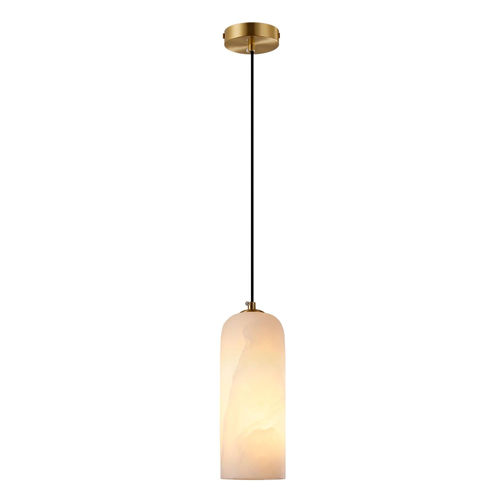 Montira Alabaster Dome Pendant Lamp - CasaraHouse