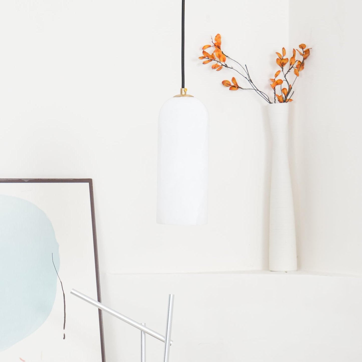 Montira Alabaster Dome Pendant Lamp - CasaraHouse
