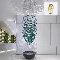 Crystal Stone Chandelier