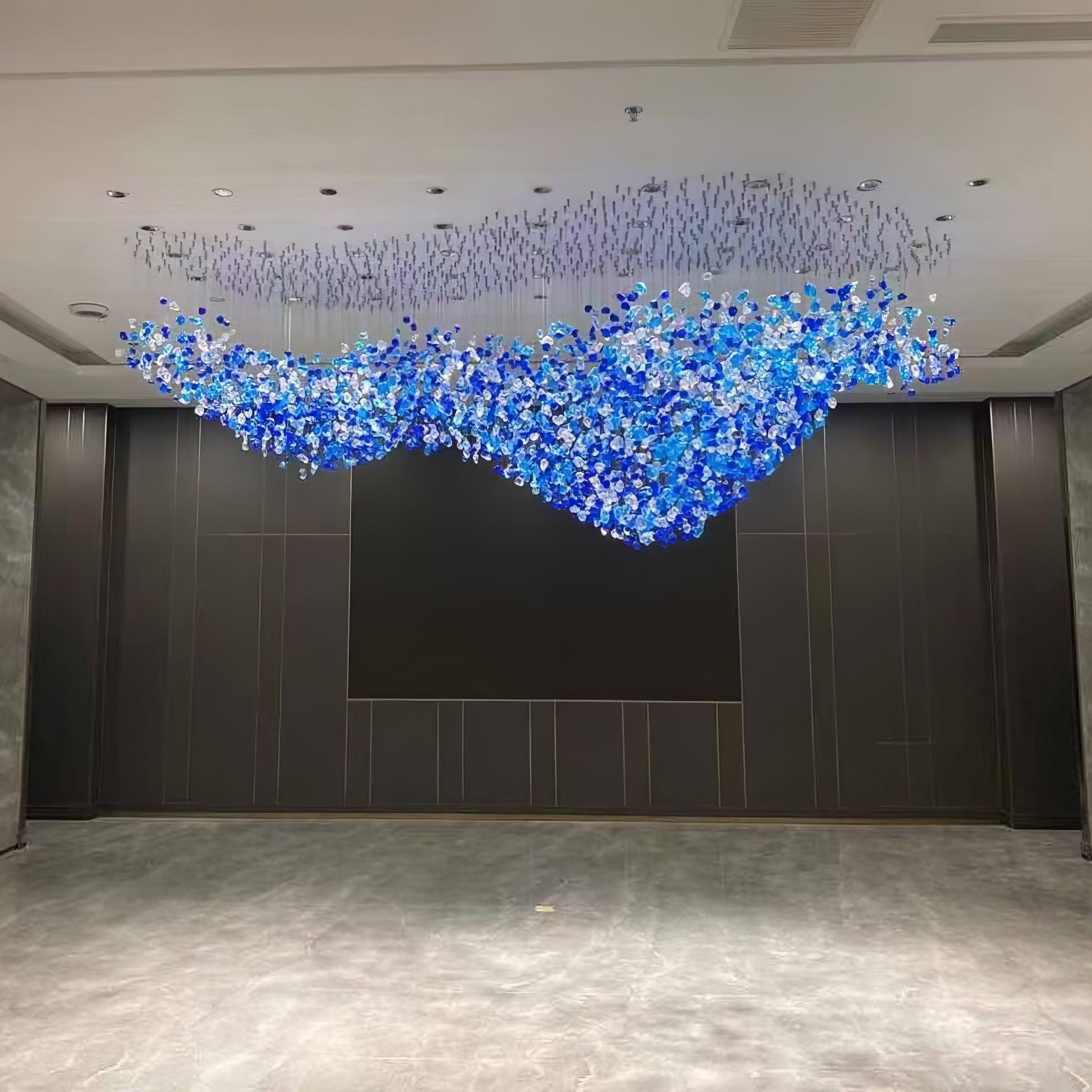 Crystal Stone Chandelier