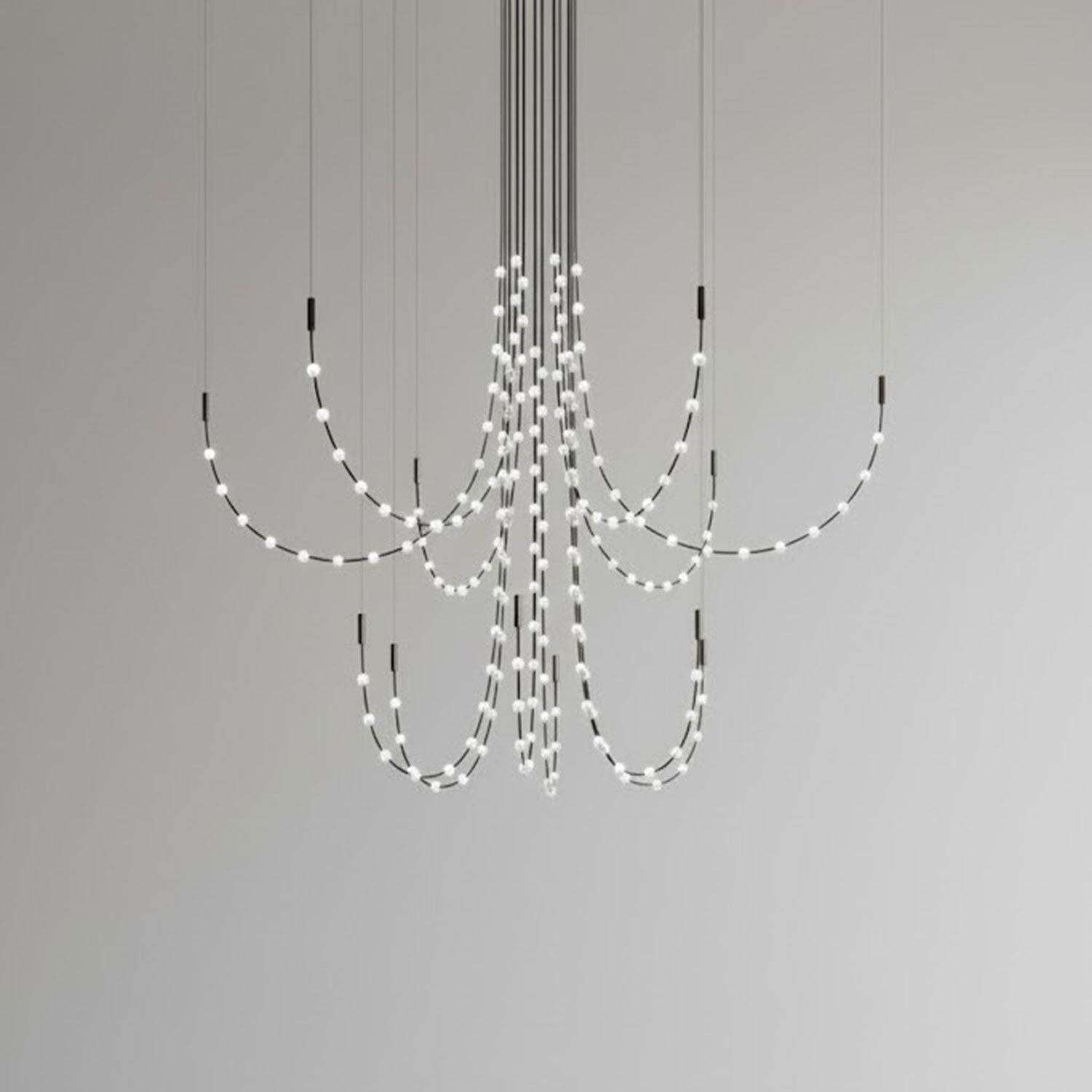 Minimalist Multiple Light Point Chandelier - CasaraHouse