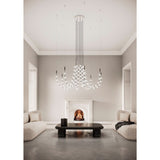 Minimalist Multiple Light Point Chandelier - CasaraHouse