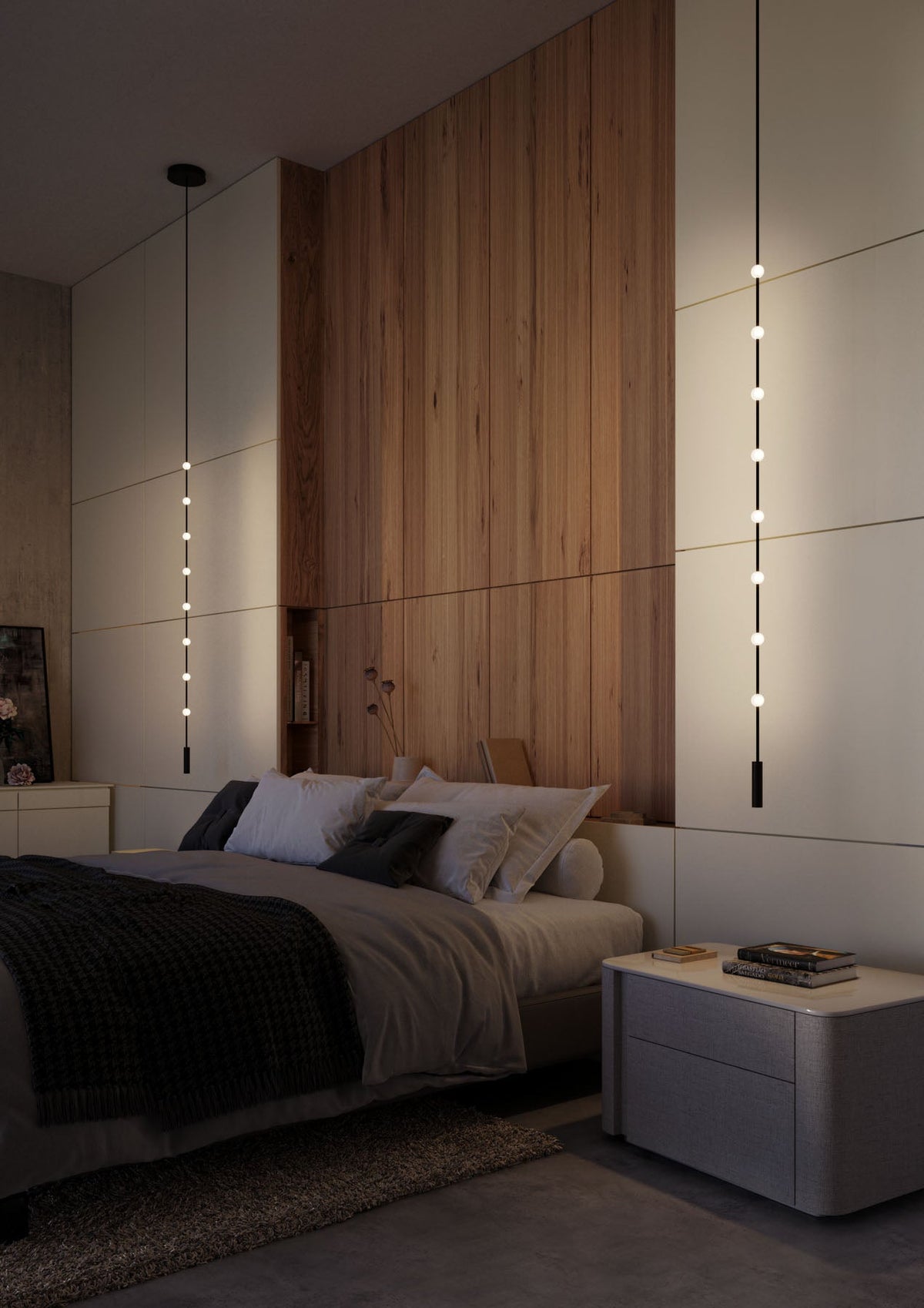 Minimalist Multiple Light Point Chandelier - CasaraHouse