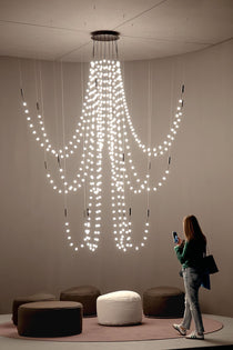 Minimalist Multiple Light Point Chandelier - CasaraHouse