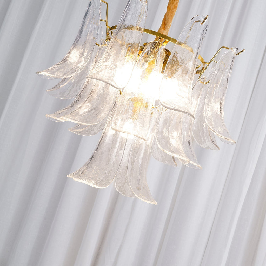Murano Glass Petals Chandelier