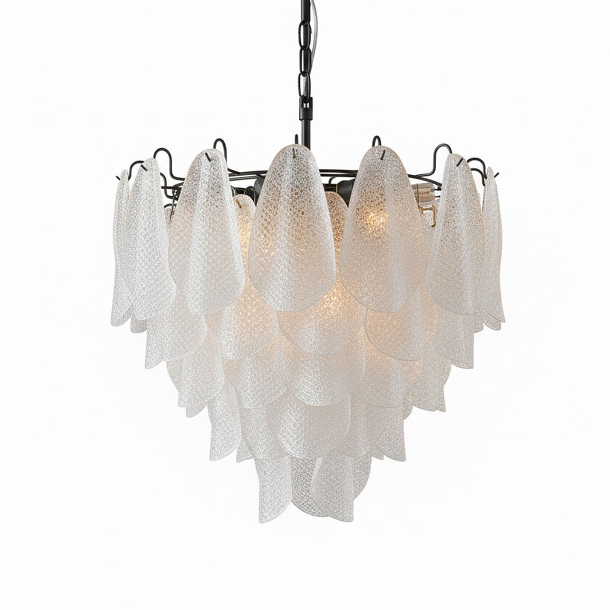 Murano Glass Teardrop Chandelier