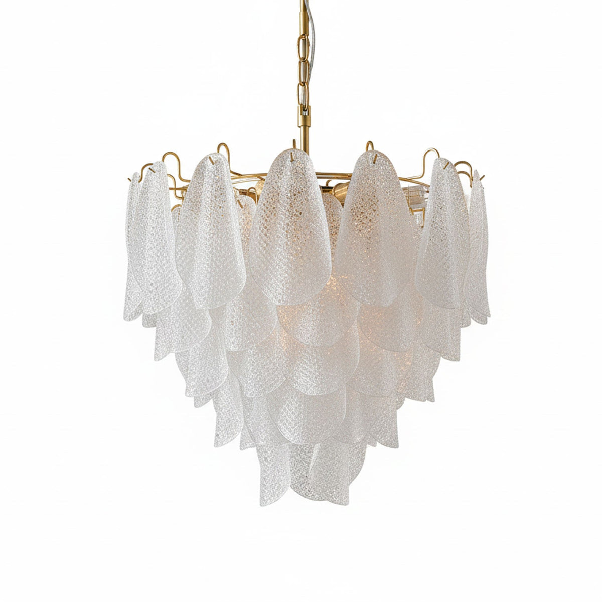 Murano Glass Teardrop Chandelier
