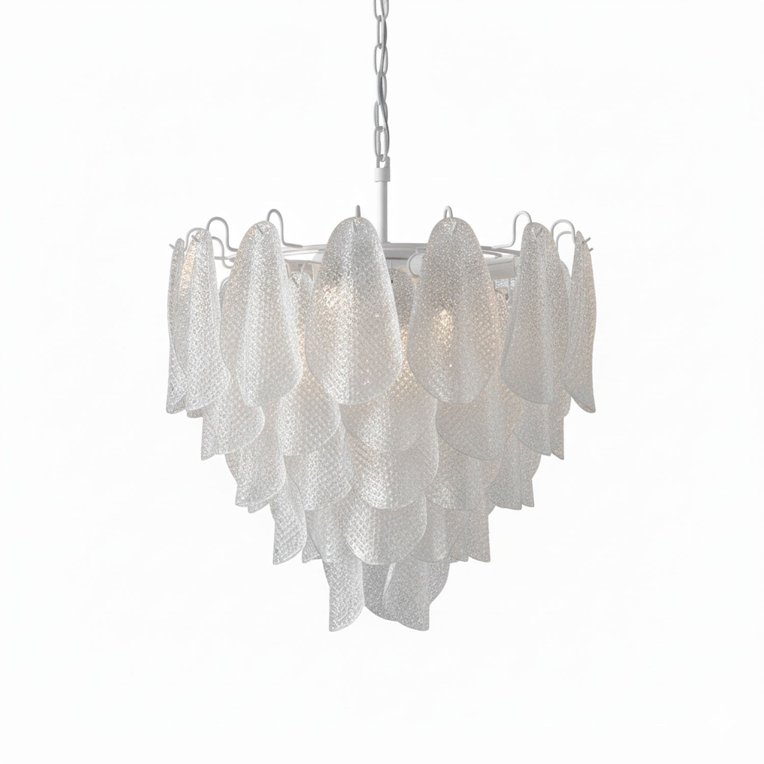 Murano Glass Teardrop Chandelier
