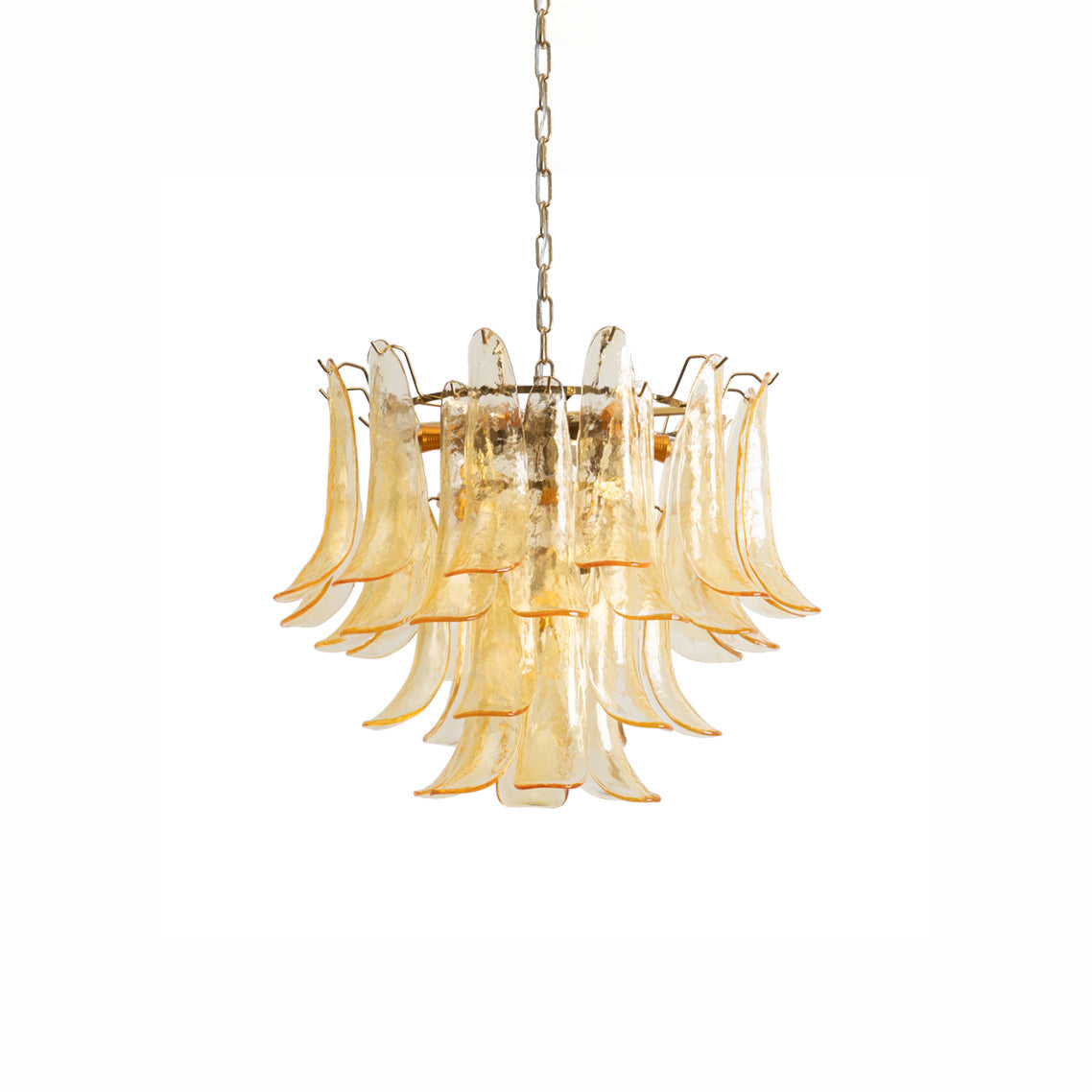 Murano Glass Petals Chandelier