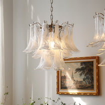 Murano Glass Petals Chandelier