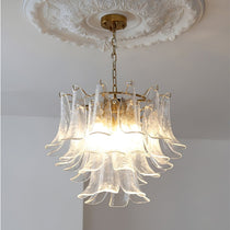 Murano Glass Petals Chandelier