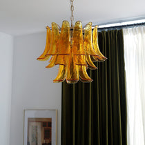 Murano Glass Petals Chandelier