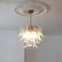 Murano Glass Petals Chandelier