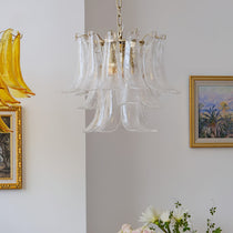 Murano Glass Petals Chandelier