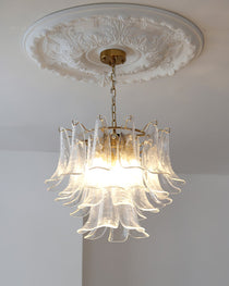 Murano Glass Petals Chandelier