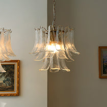 Murano Glass Petals Chandelier