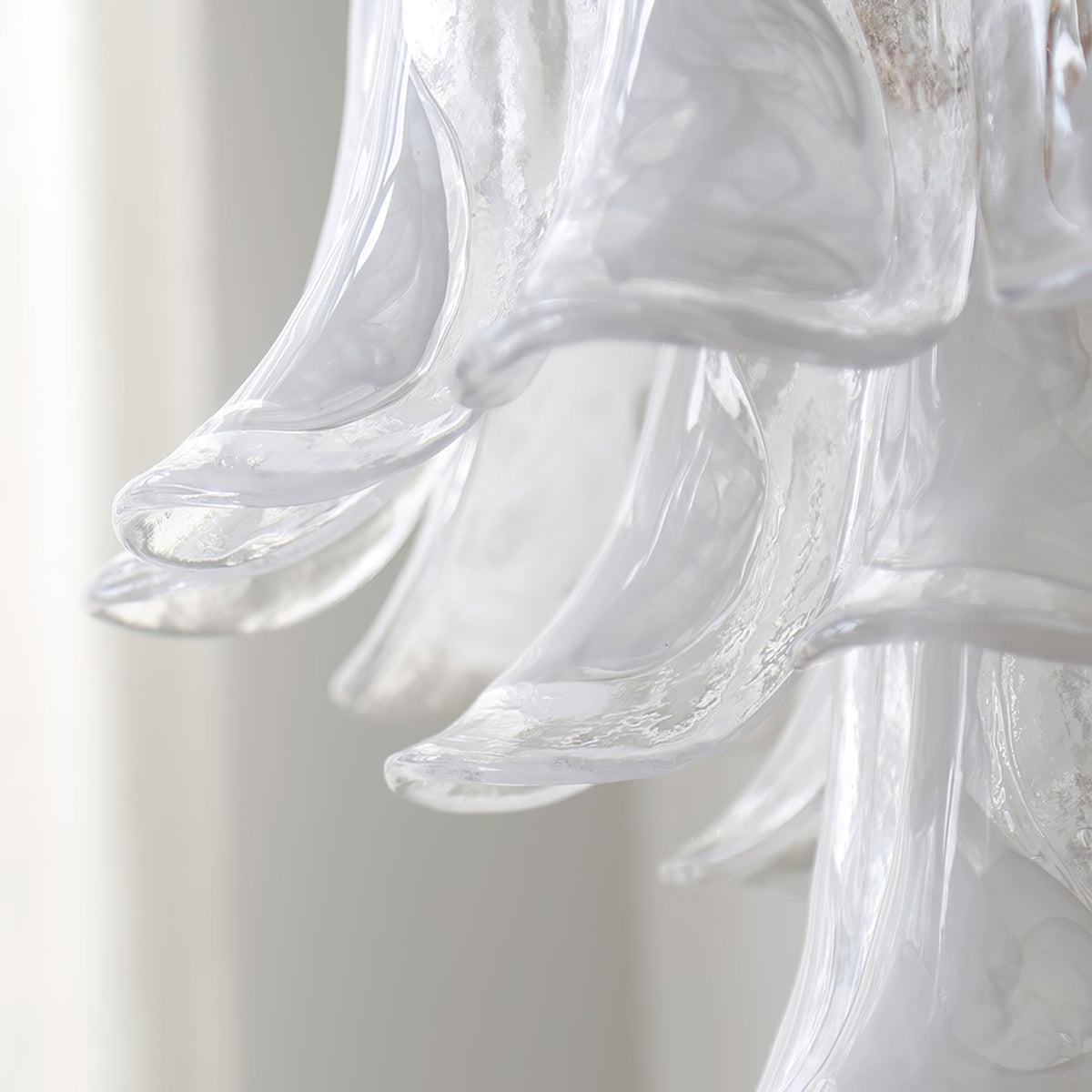 Murano Glass Petals Chandelier