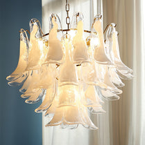 Murano Glass Petals Chandelier