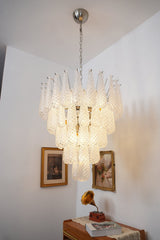 Exquisite Murano Glass Dewdrop Chandelier