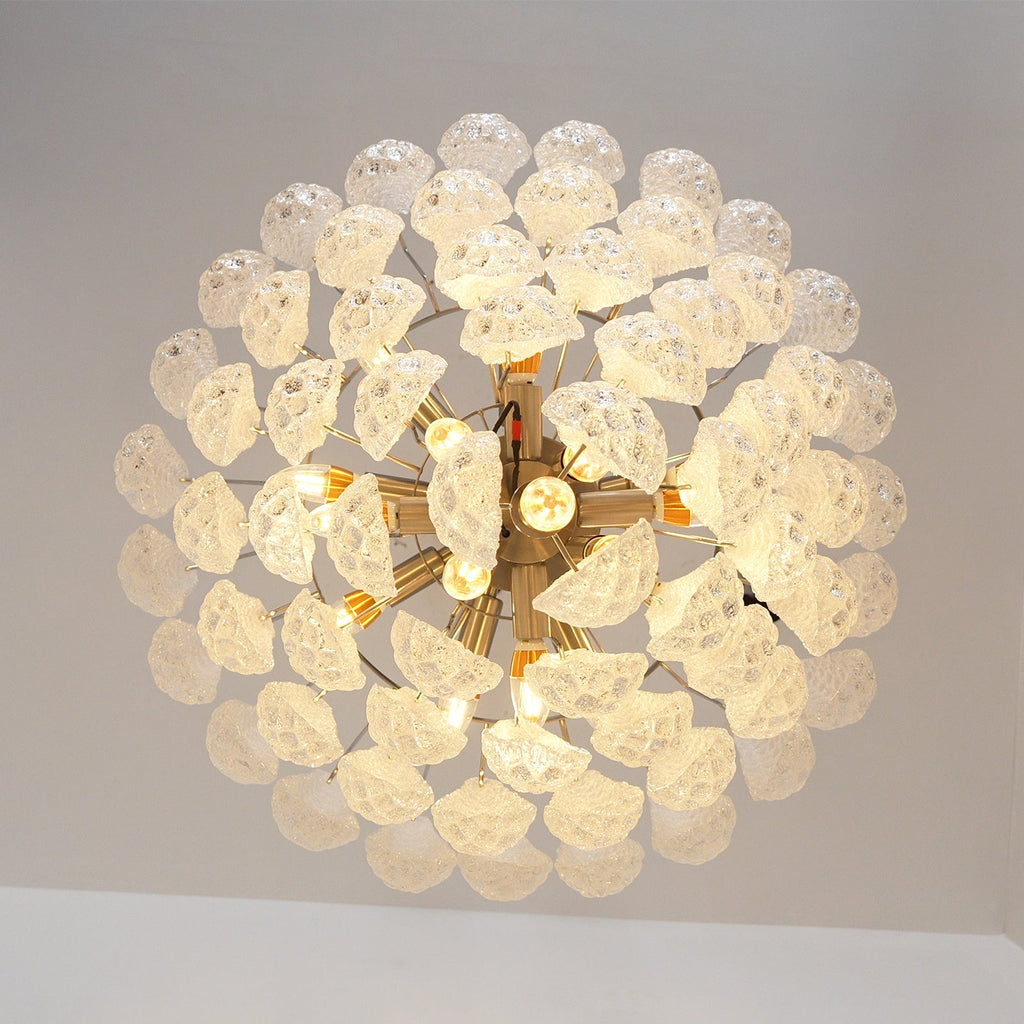 Exquisite Murano Glass Dewdrop Chandelier