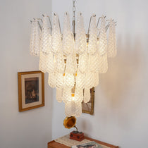 Modern Murano Glass Dewdrop Chandelier - CasaraHouse