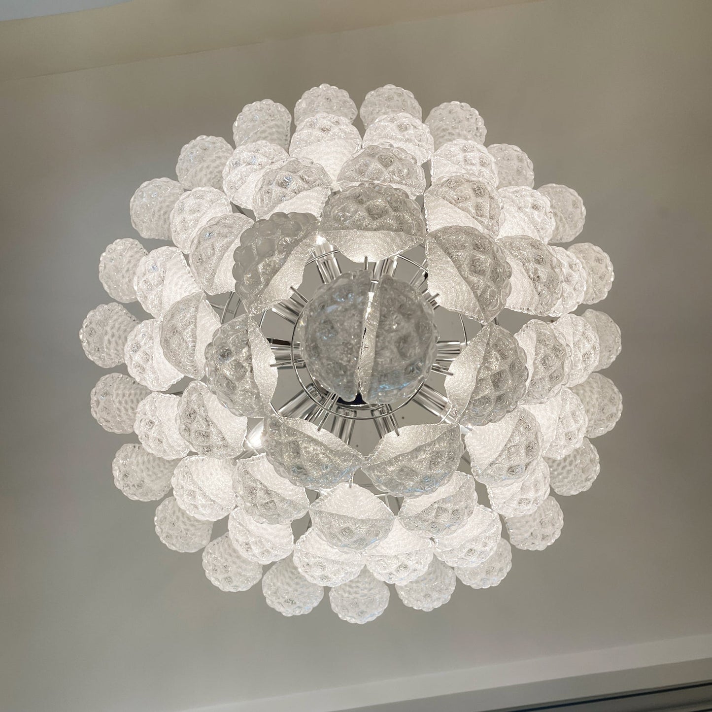 Modern Murano Glass Dewdrop Chandelier - CasaraHouse