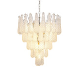 Exquisite Murano Glass Dewdrop Chandelier