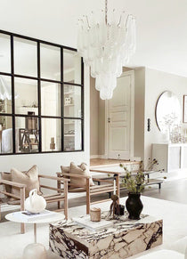 Murano Glass Droplet Chandelier
