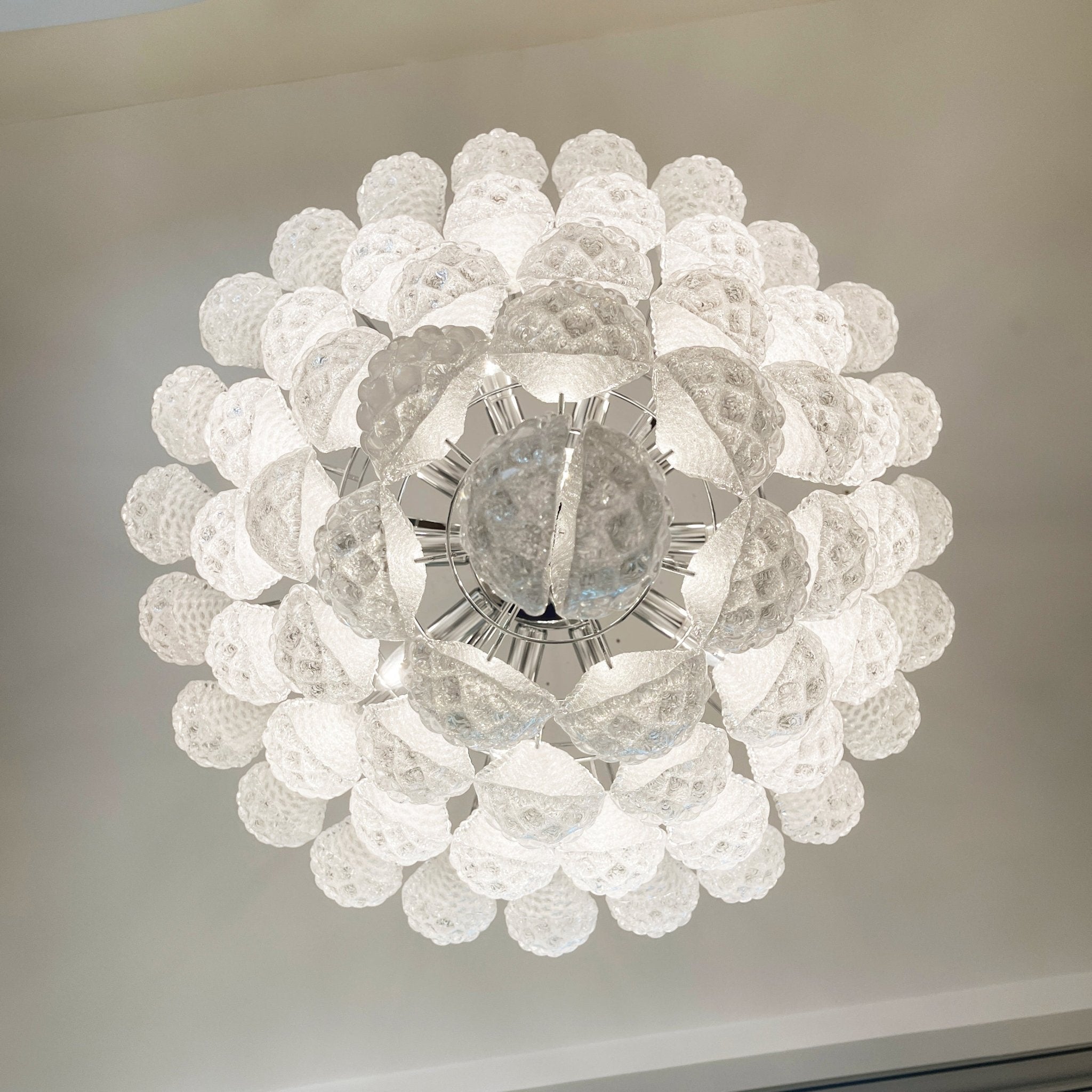 Murano Glass Droplet Chandelier