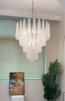 Murano Glass Droplet Chandelier