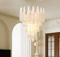 Murano Glass Droplet Chandelier