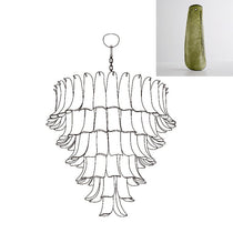 Murano Glass Petals Chandelier