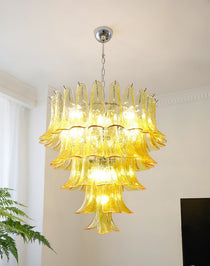 Murano Glass Petals Chandelier