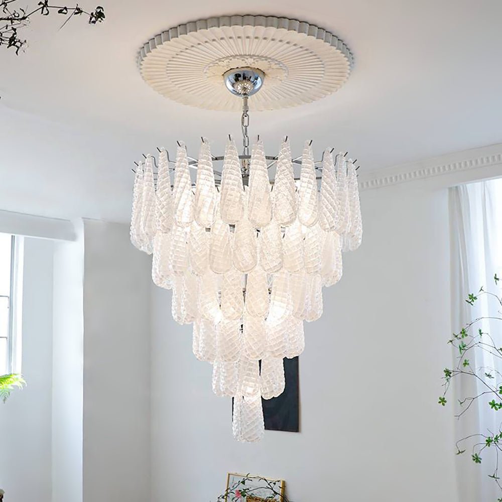 Premium Murano Glass Pinecone Chandelier - CasaraHouse