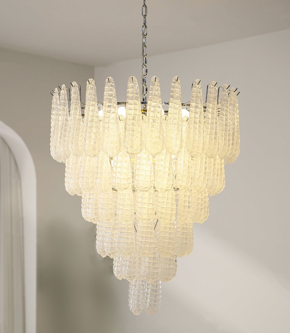 Premium Murano Glass Pinecone Chandelier - CasaraHouse