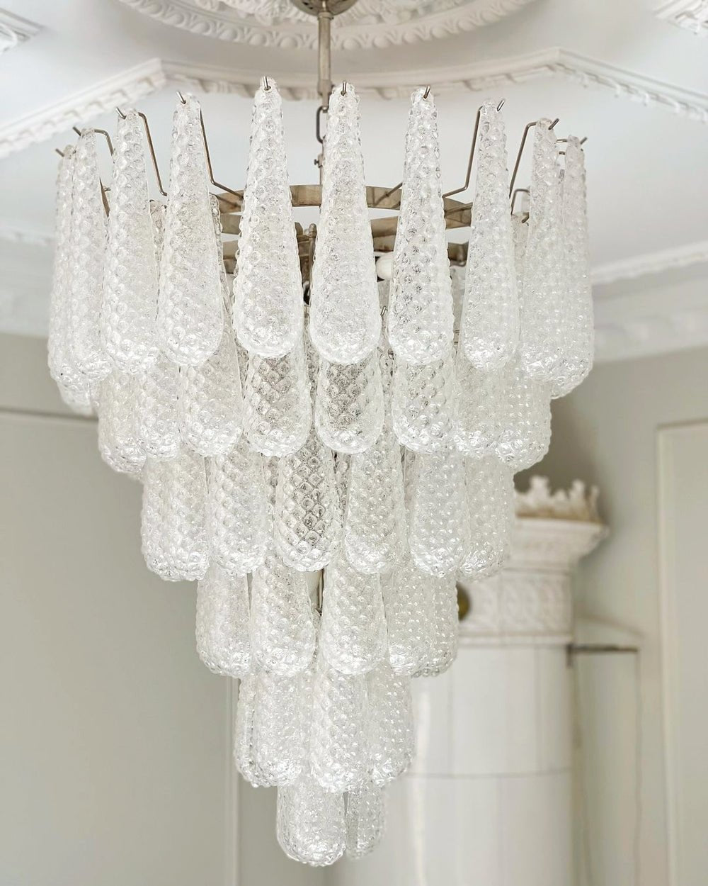 Premium Murano Glass Pinecone Chandelier - CasaraHouse