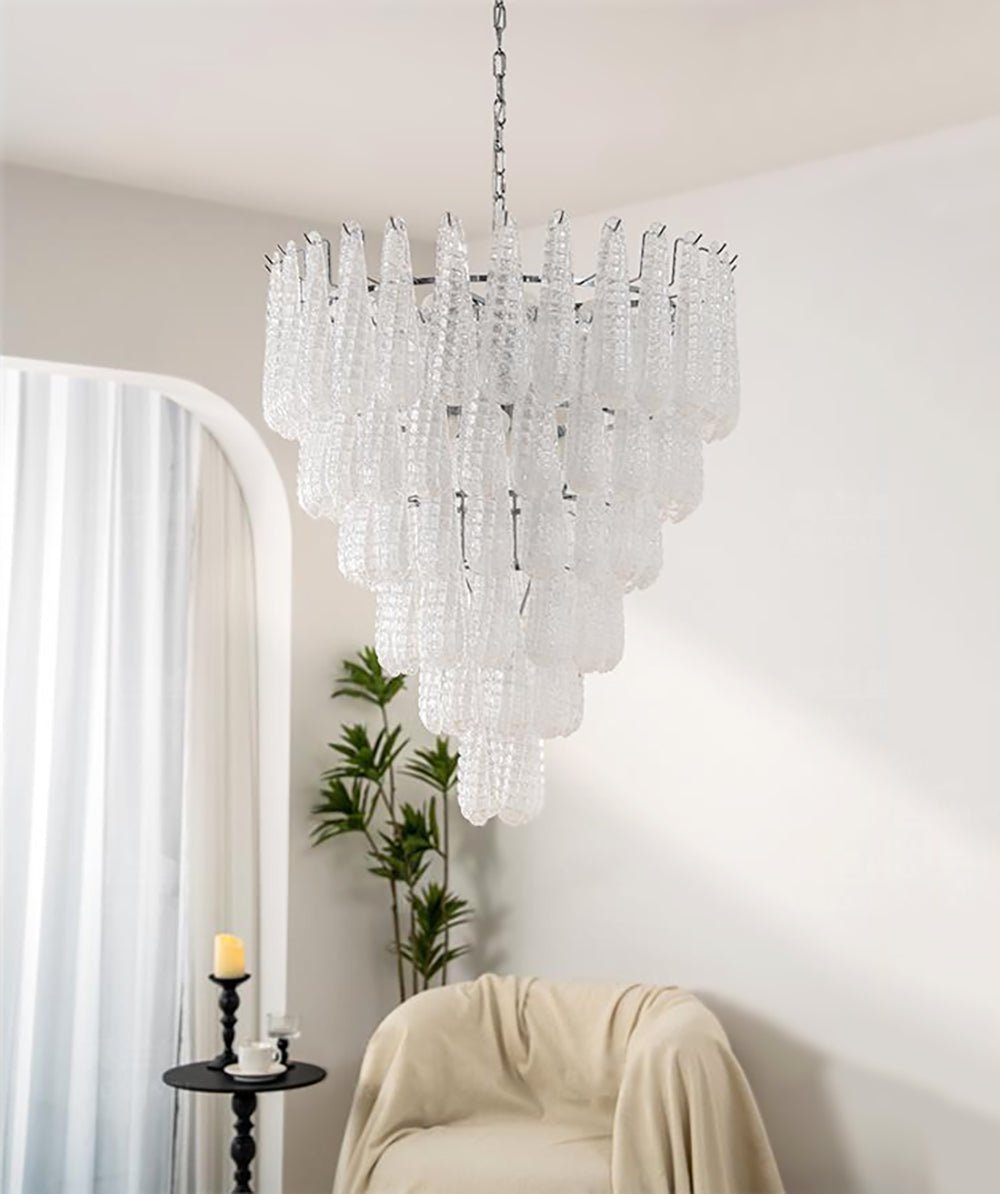 Premium Murano Glass Pinecone Chandelier - CasaraHouse