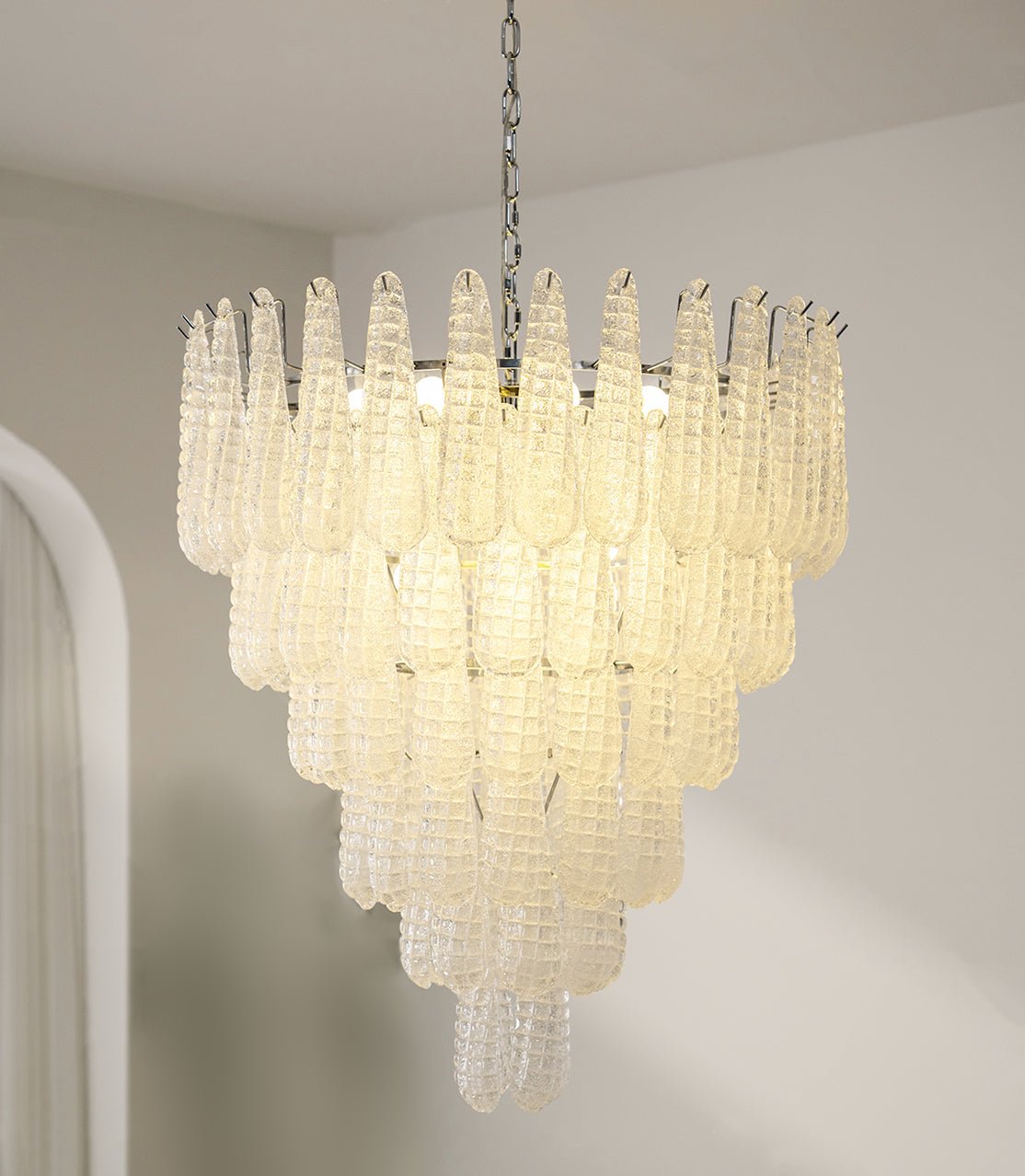 Premium Murano Glass Pinecone Chandelier - CasaraHouse