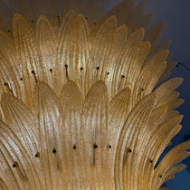 Murano Glass Palmette Chandelier