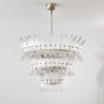 Murano Glass Palmette Chandelier
