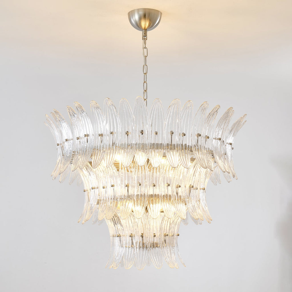 Exquisite Murano Palmette Chandelier - CasaraHouse