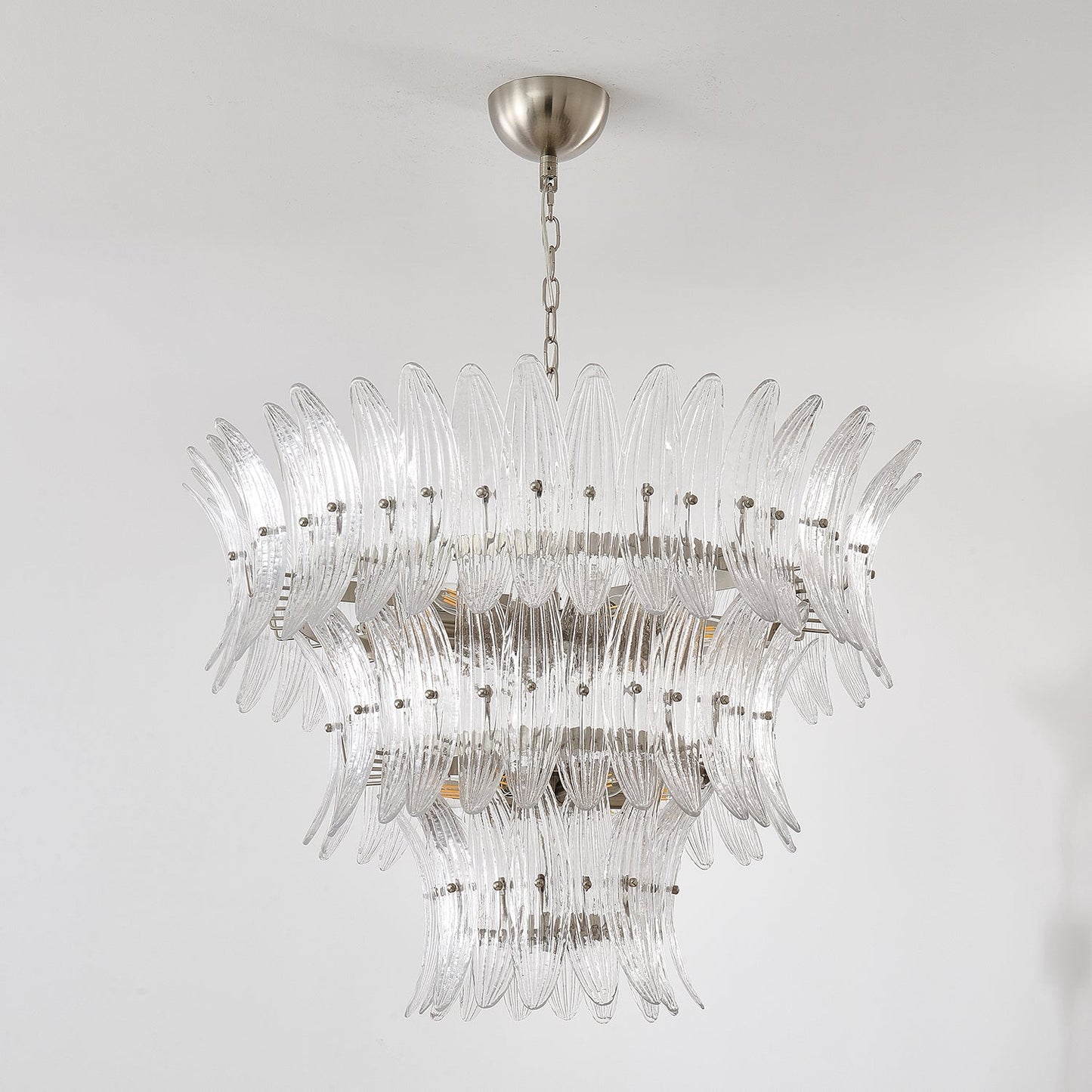 Exquisite Murano Palmette Chandelier - CasaraHouse