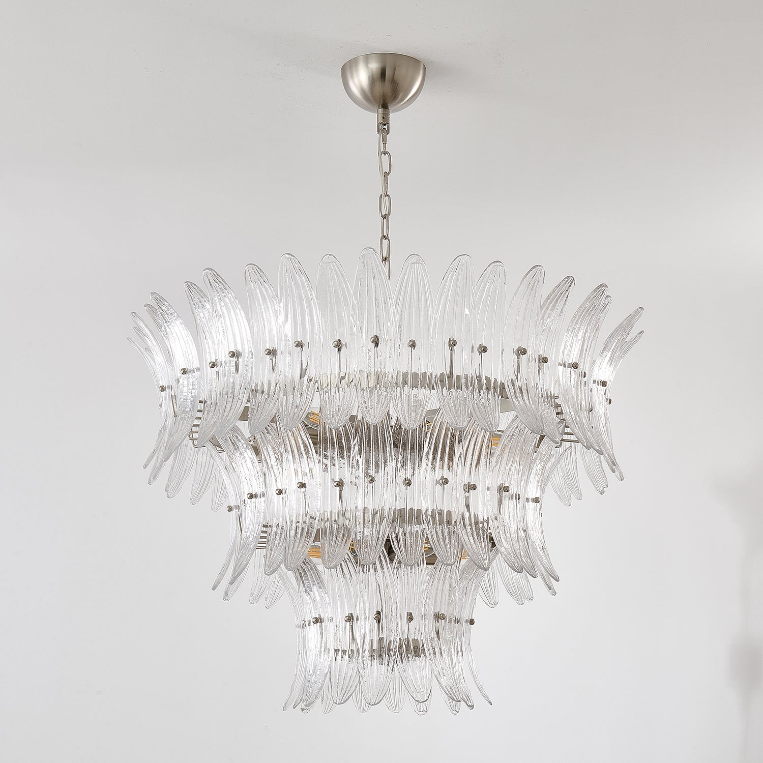 Exquisite Murano Palmette Chandelier - CasaraHouse