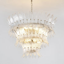 Murano Glass Palmette Chandelier